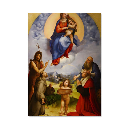 Poster La Vierge et Saint Jean