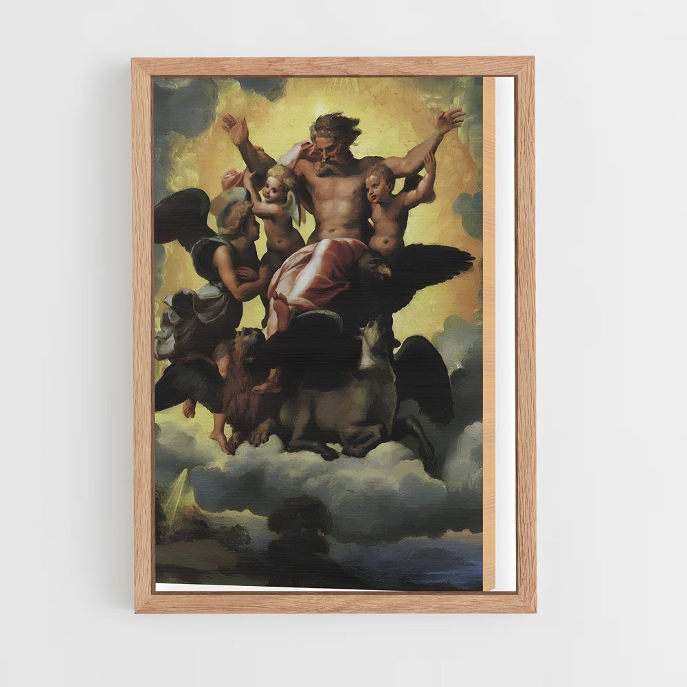 ap-raffaello sanzio-1 cadre Bois clair