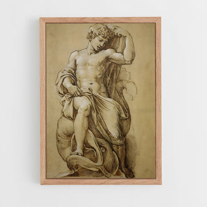 ap-raffaello sanzio-3 cadre Bois clair