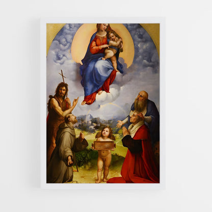 ap-raffaello sanzio-4 cadre Blanc