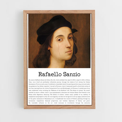 ap-raffaello sanzio-6 cadre Bois clair