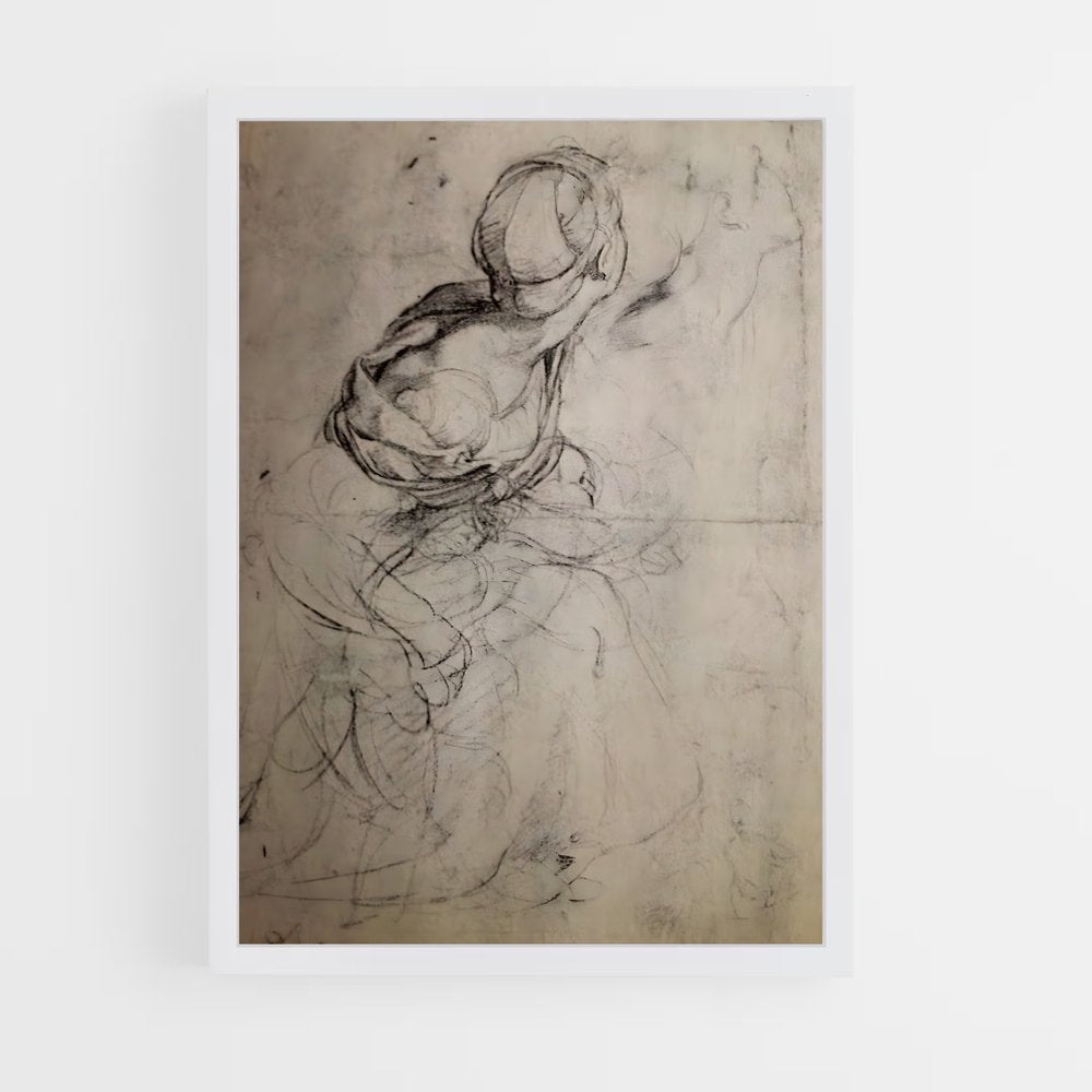 ap-raffaello sanzio-8 cadre Blanc