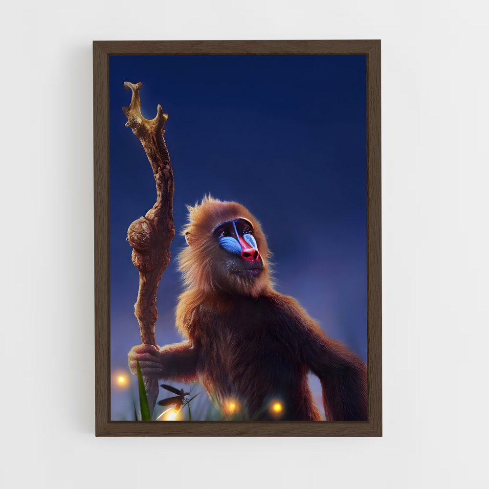 ap-rafiki-4 cadre Bois foncé