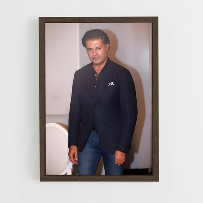 ap-ragheb alama-2 cadre Bois foncé