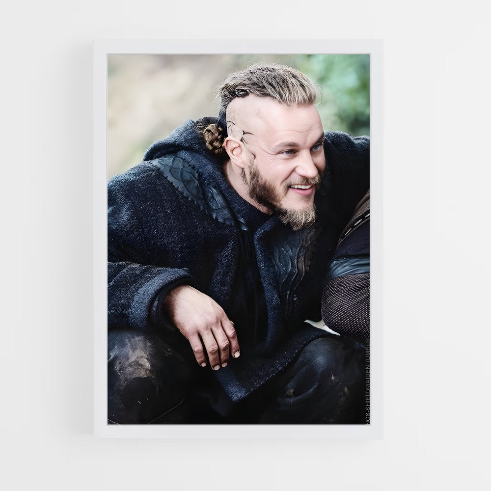 ap-ragnar lothbrok-10 cadre Blanc