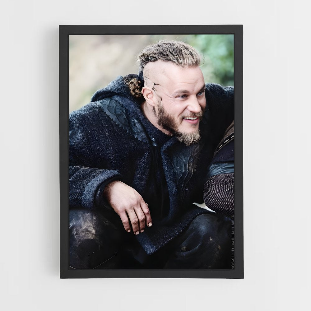 ap-ragnar lothbrok-10 cadre Noir