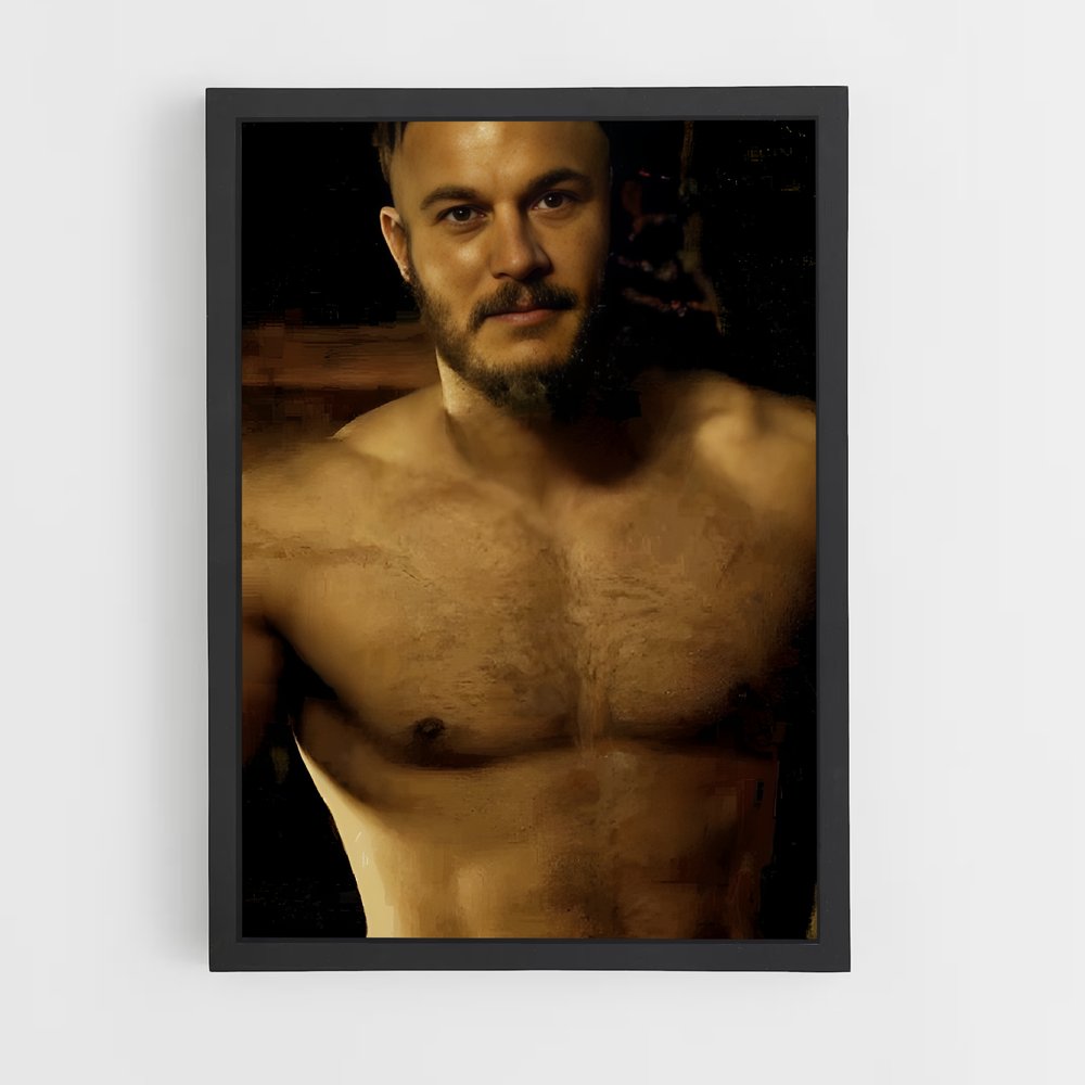 ap-ragnar lothbrok-11 cadre Noir