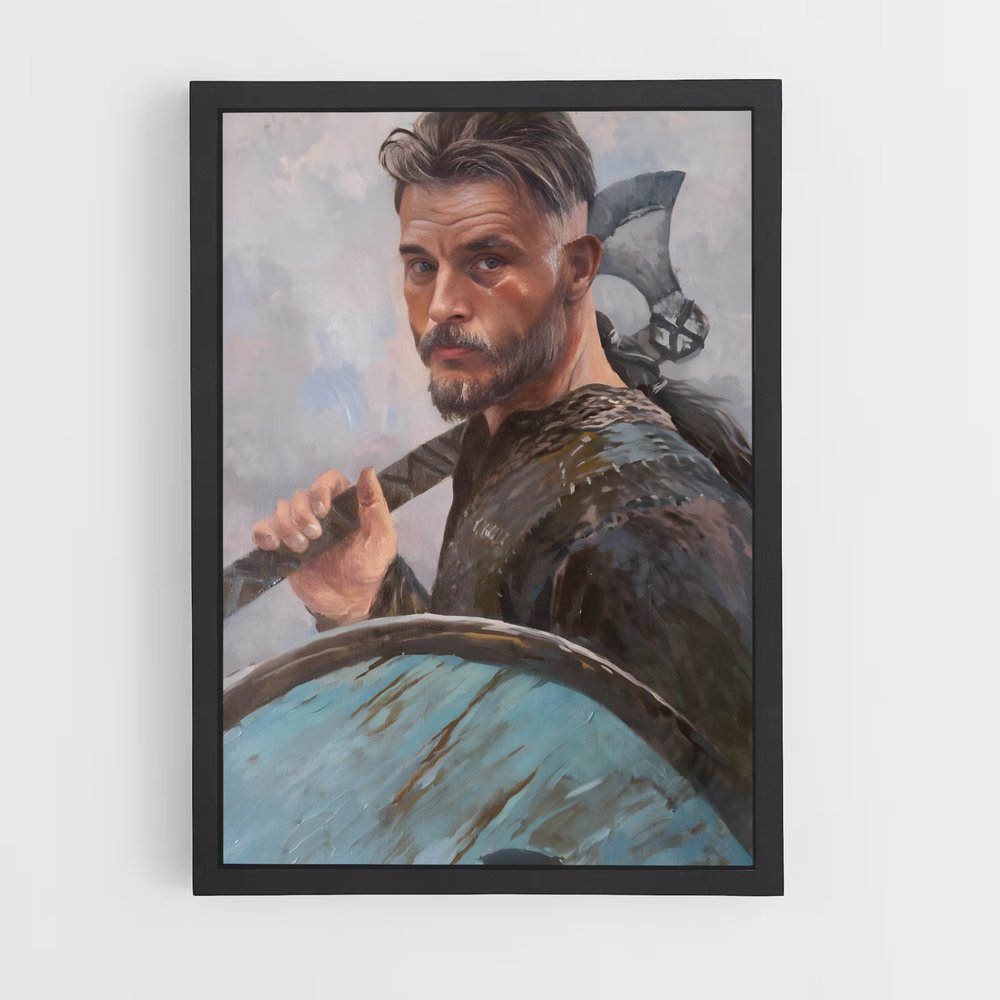 ap-ragnar lothbrok-12 cadre Noir