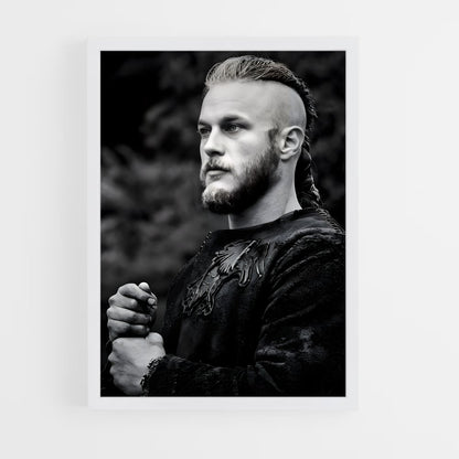 ap-ragnar lothbrok-14 cadre Blanc