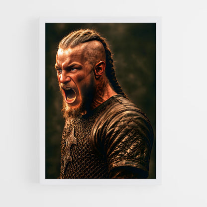 ap-ragnar lothbrok-3 cadre Blanc