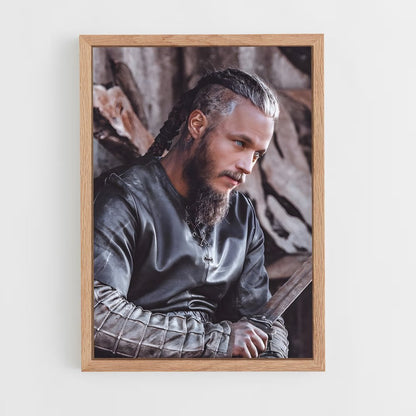 ap-ragnar lothbrok-6 cadre Bois clair