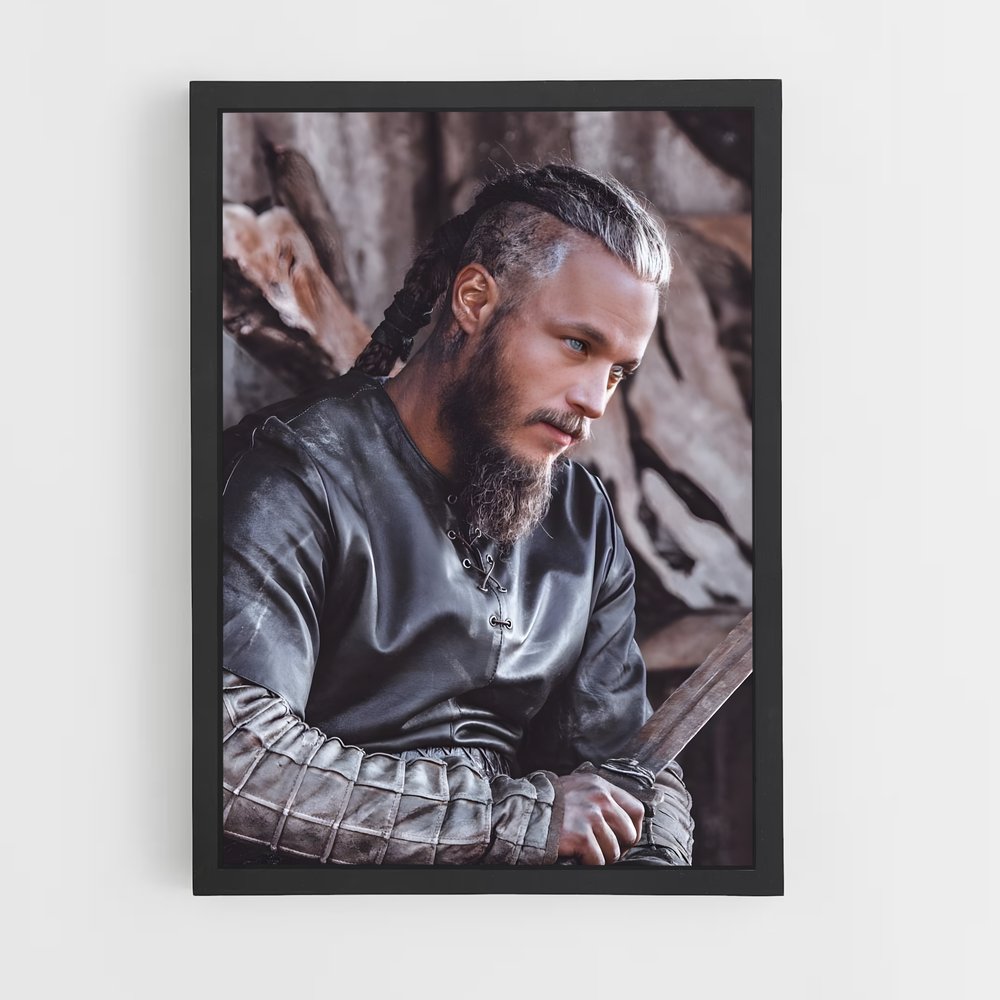 ap-ragnar lothbrok-6 cadre Noir