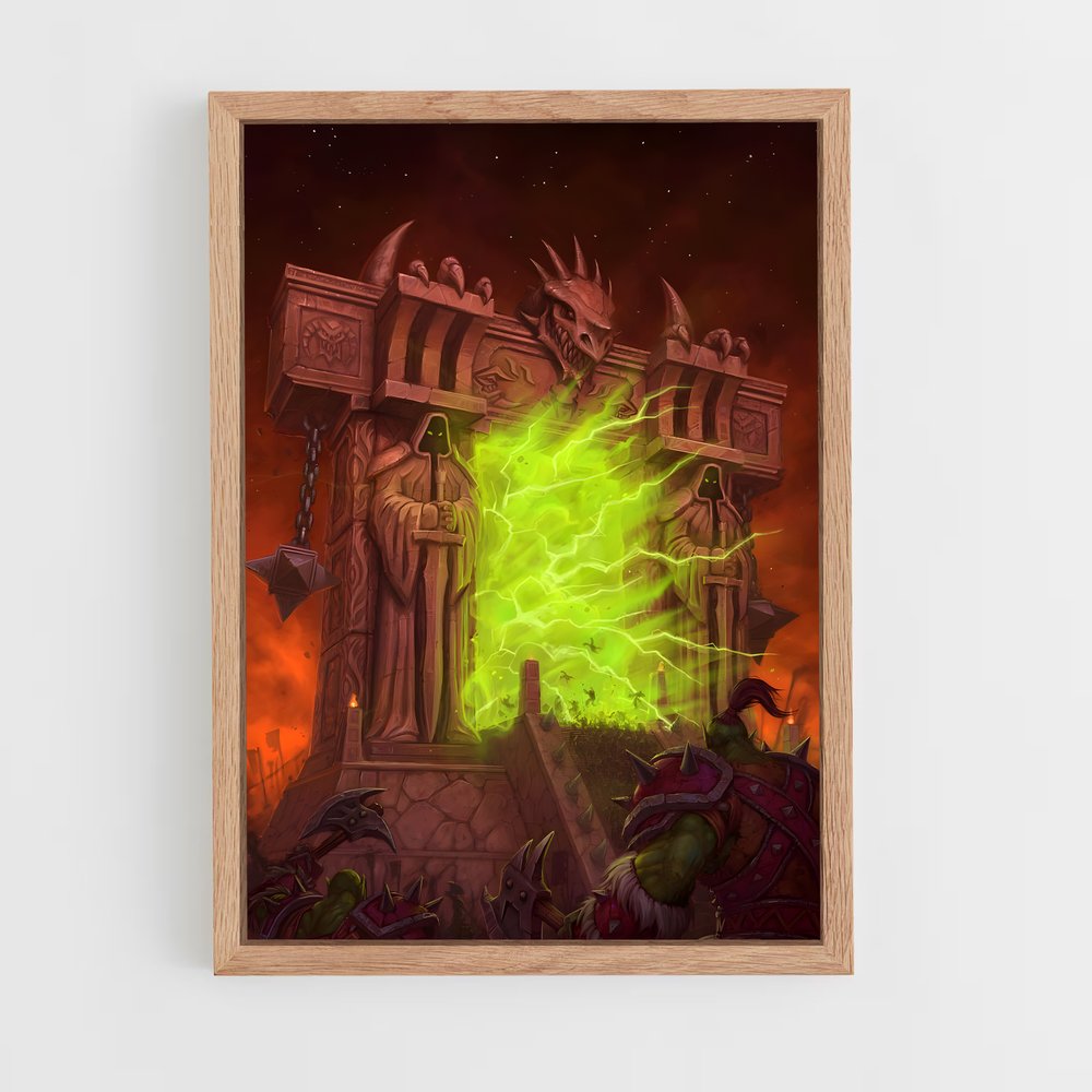 ap-ragnaros-5 cadre Bois clair