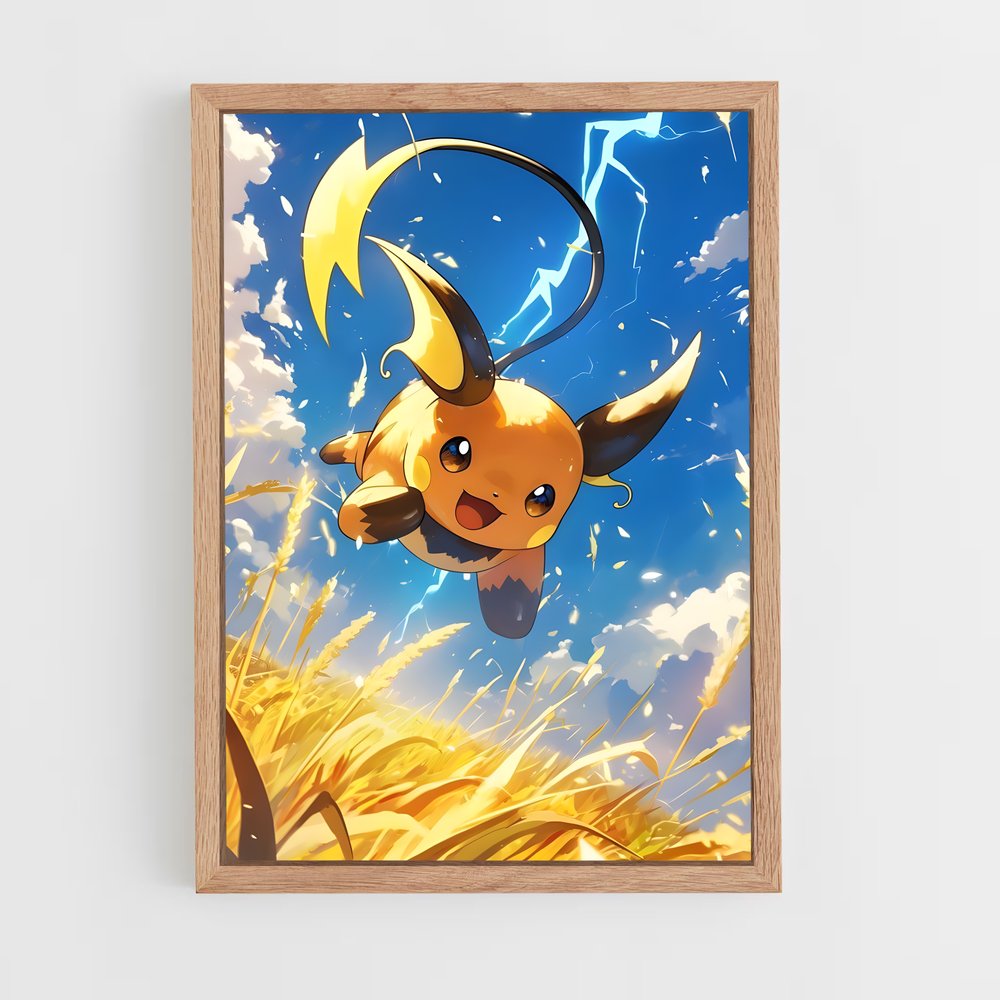 ap-raichu-4 cadre Bois clair