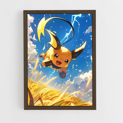 ap-raichu-4 cadre Bois foncé