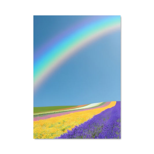 Poster Arc-en-Ciel Lavande