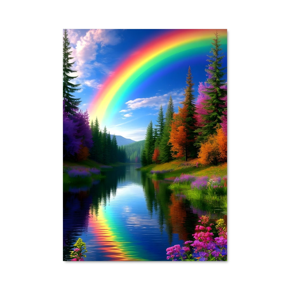 Poster Arc-en-Ciel Sérénité