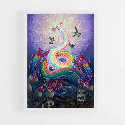 ap-rainbow serpent-1 cadre Blanc