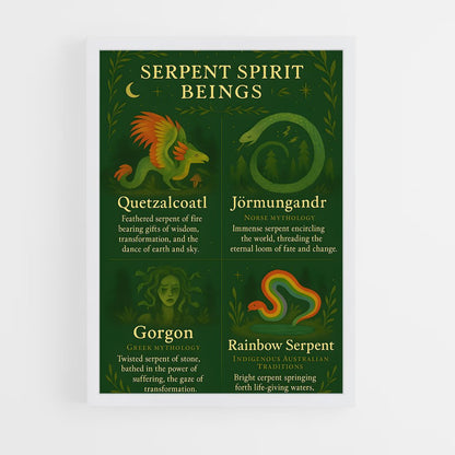 ap-rainbow serpent-2 cadre Blanc