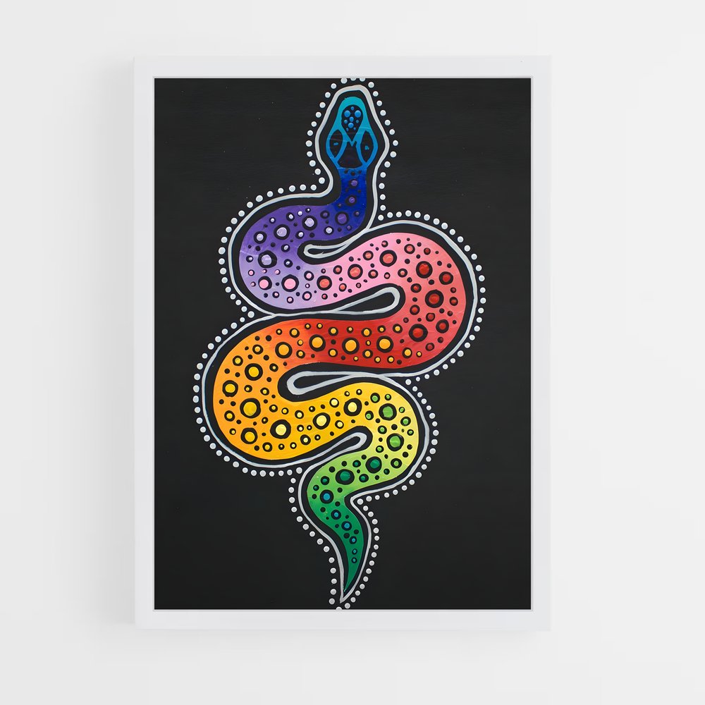 ap-rainbow serpent-3 cadre Blanc