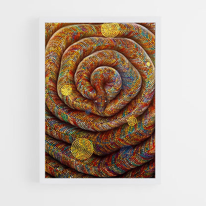 ap-rainbow serpent-5 cadre Blanc