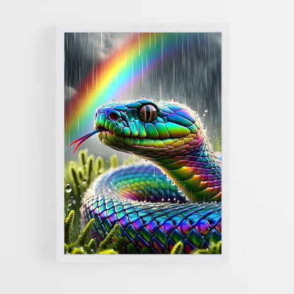 ap-rainbow serpent-8 cadre Blanc