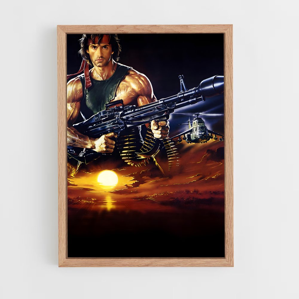ap-rambo-4 cadre Bois clair