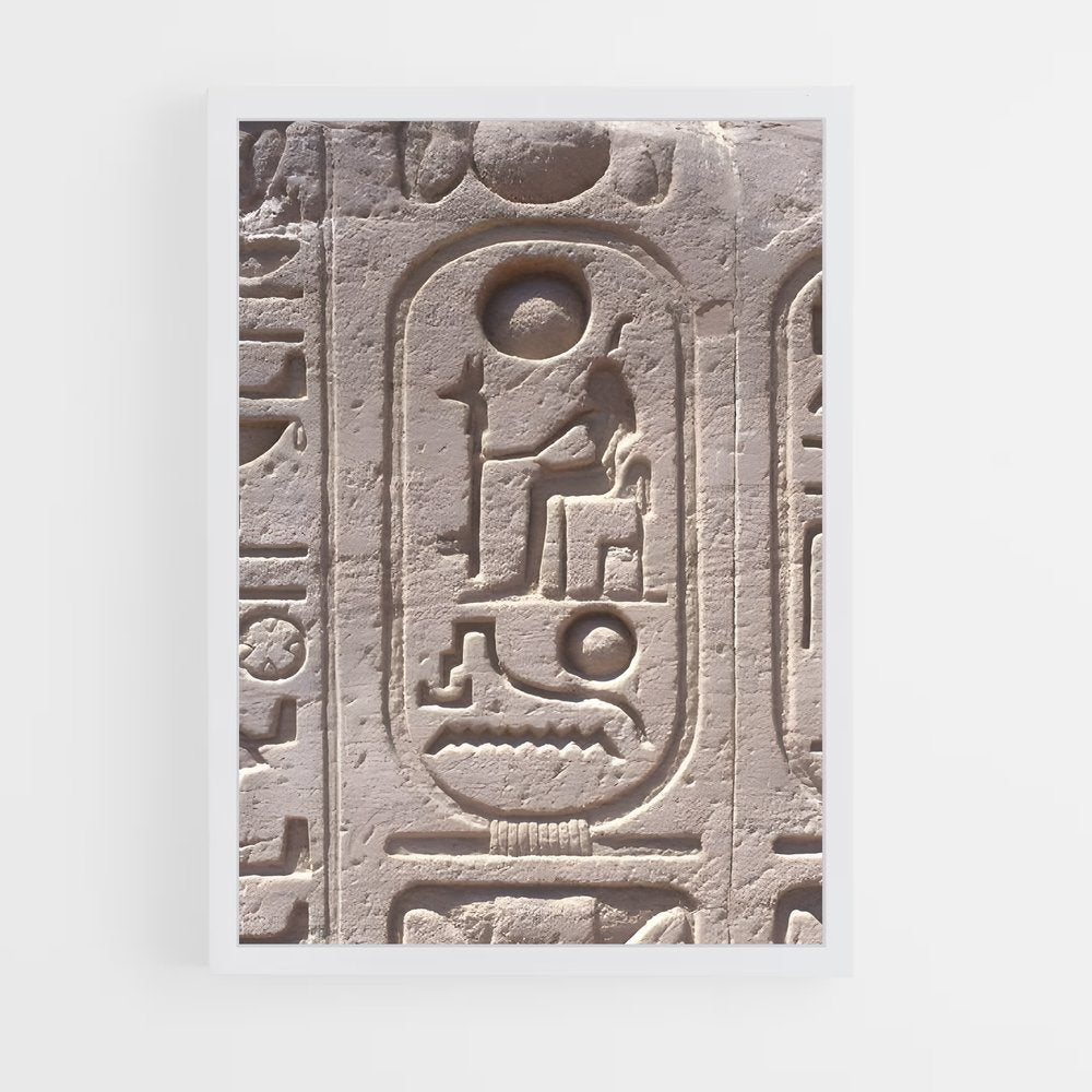 ap-ramesses ii-2 cadre Blanc