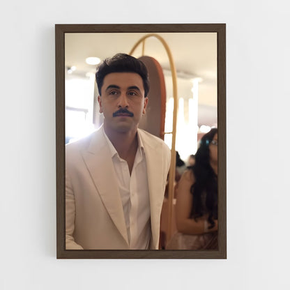 ap-ranbir kapoor-3 cadre Bois foncé