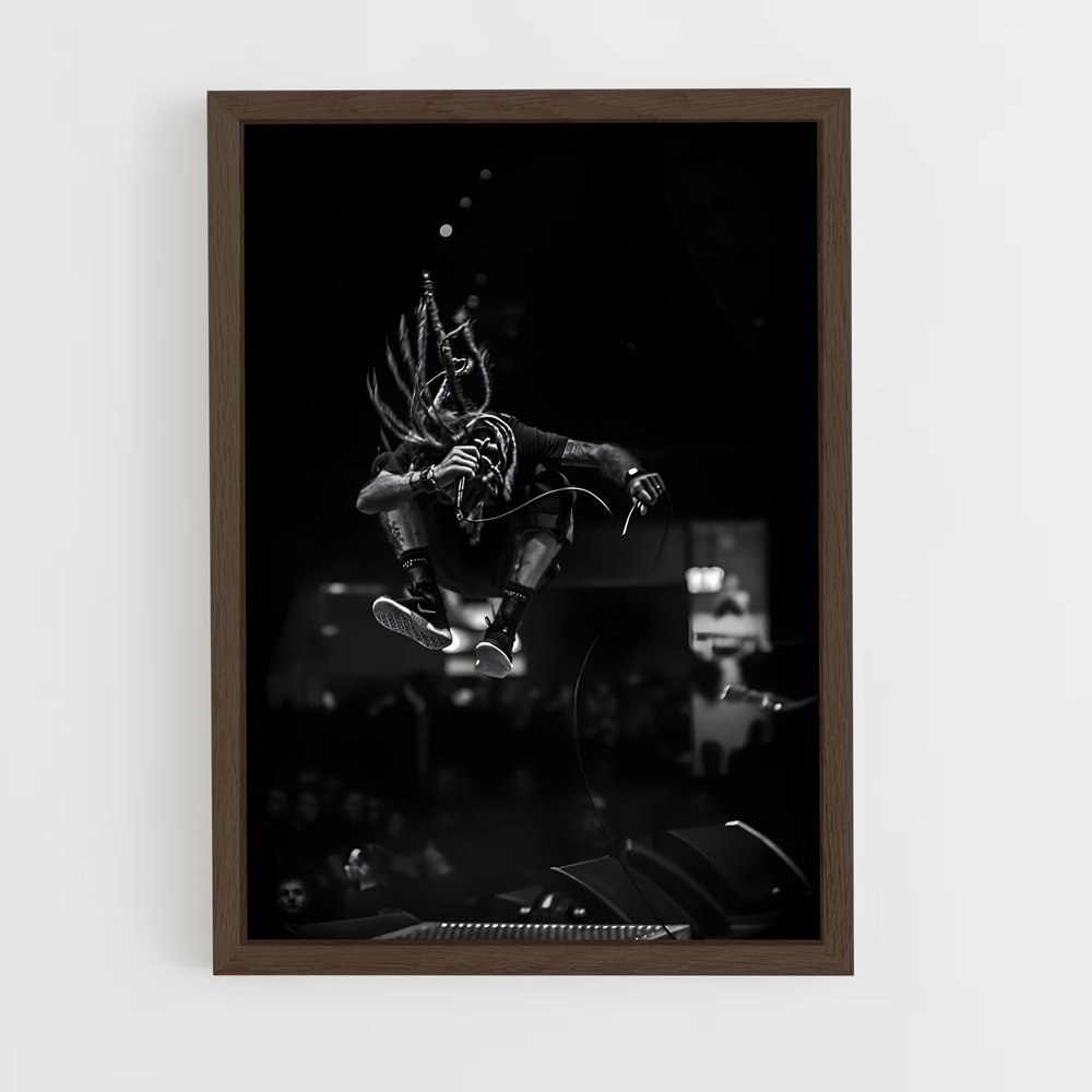 ap-randy blythe-10 cadre Bois foncé