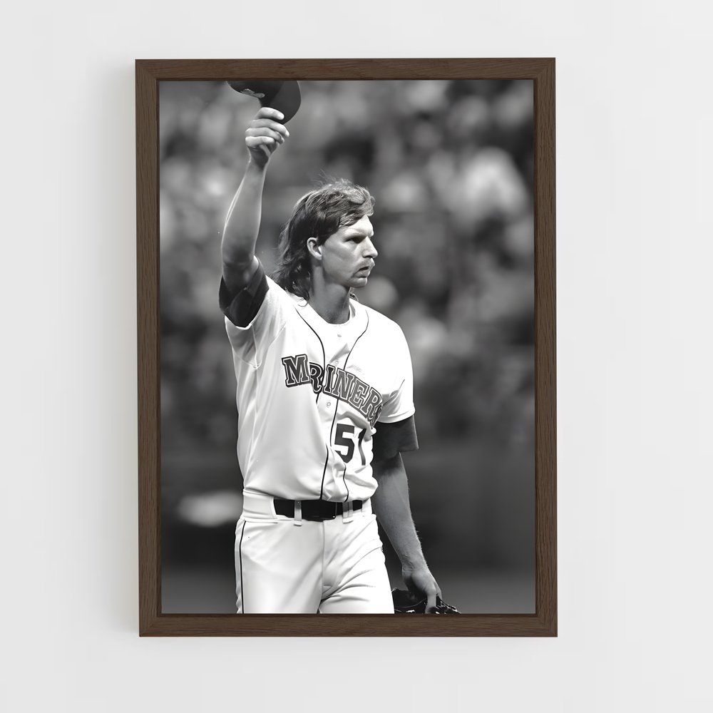 ap-randy johnson-1 cadre Bois foncé
