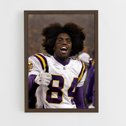 ap-randy moss-6 cadre Bois foncé