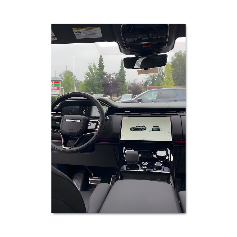 Poster I-Pace Intérieur