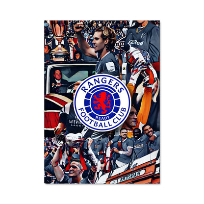 Poster New York Rangers: La Gloire des Glaces