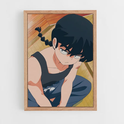 ap-ranma saotome-2 cadre Bois clair