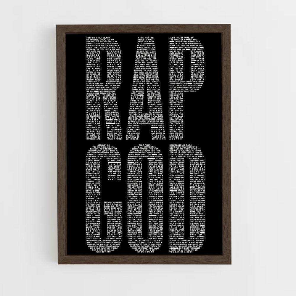 ap-rap-2 cadre Bois foncé