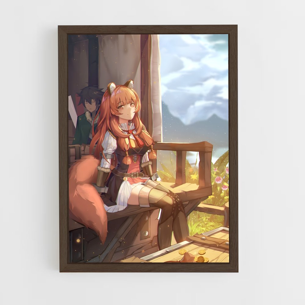 ap-raphtalia-3 cadre Bois foncé