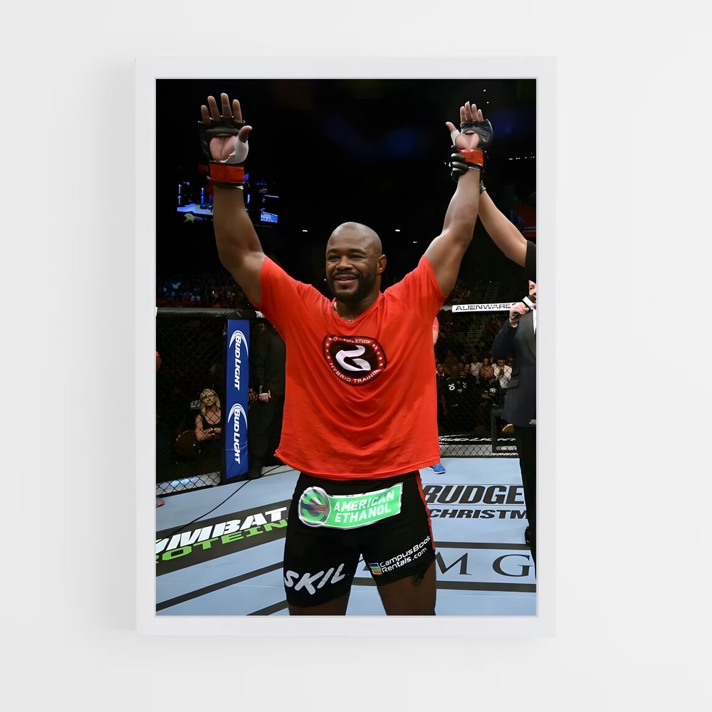 ap-rashad evans-1 cadre Blanc