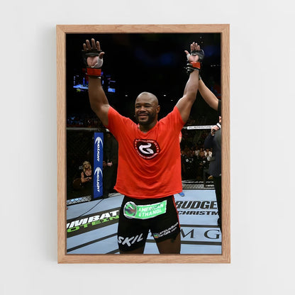 ap-rashad evans-1 cadre Bois clair