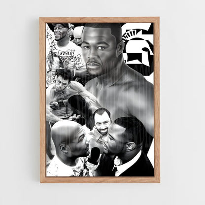 ap-rashad evans-2 cadre Bois clair