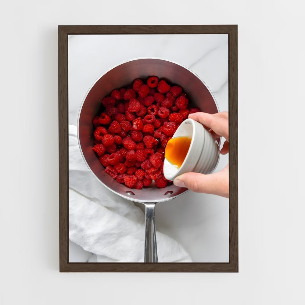 ap-raspberry-1 cadre Bois foncé