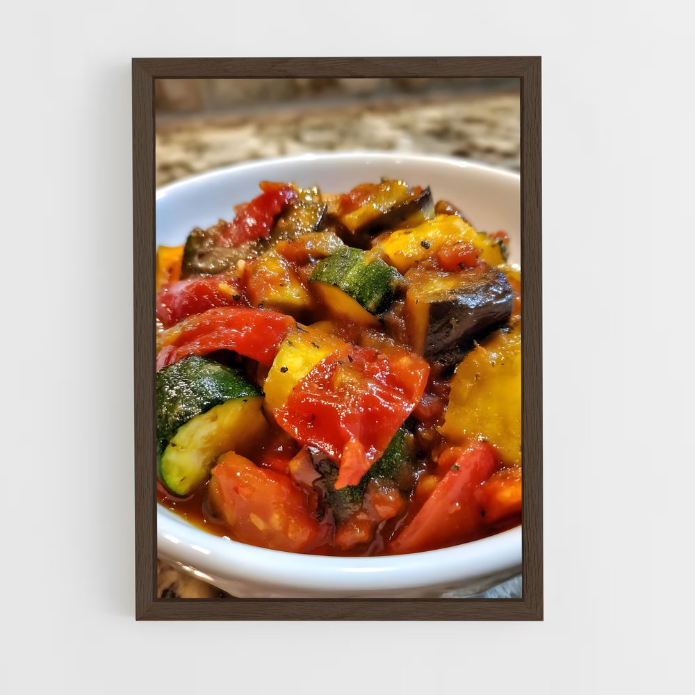 ap-ratatouille-3 cadre Bois foncé