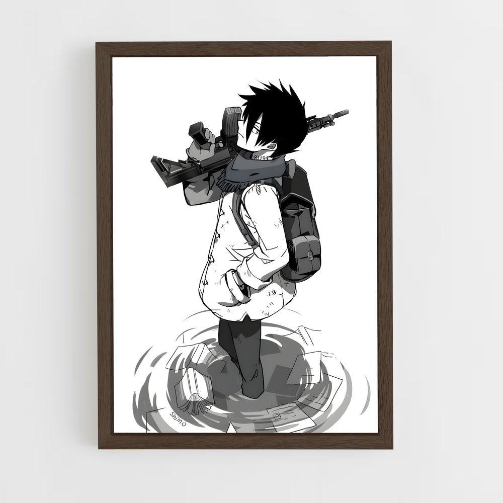 ap-ray promised neverland-2 cadre Bois foncé