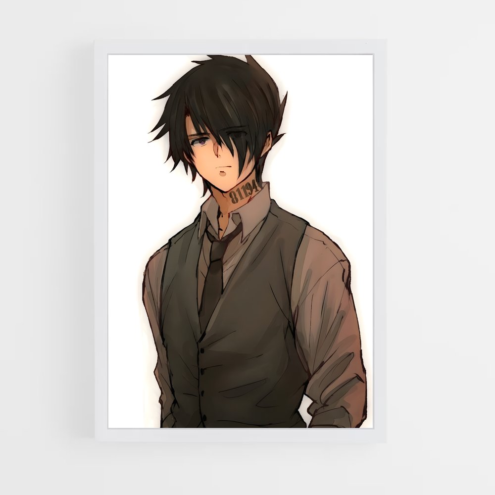ap-ray promised neverland-3 cadre Blanc
