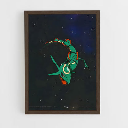 ap-rayquaza-9 cadre Bois foncé