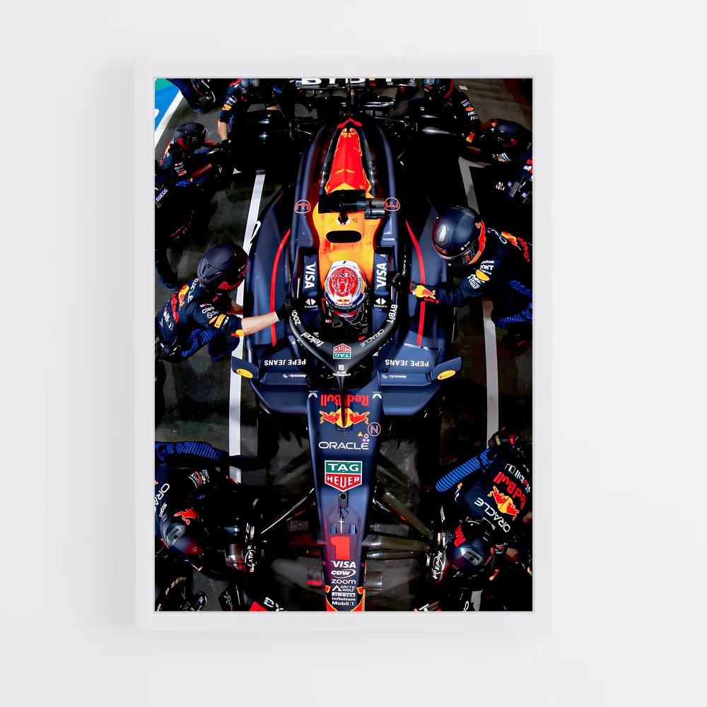 ap-rb f1 team-1 cadre Blanc