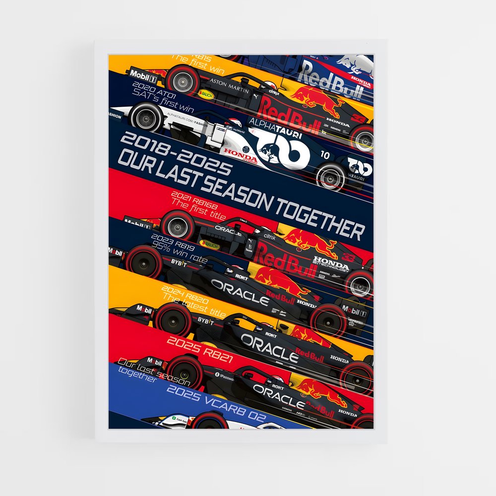 ap-rb f1 team-3 cadre Blanc