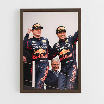 ap-rb f1 team-4 cadre Bois foncé
