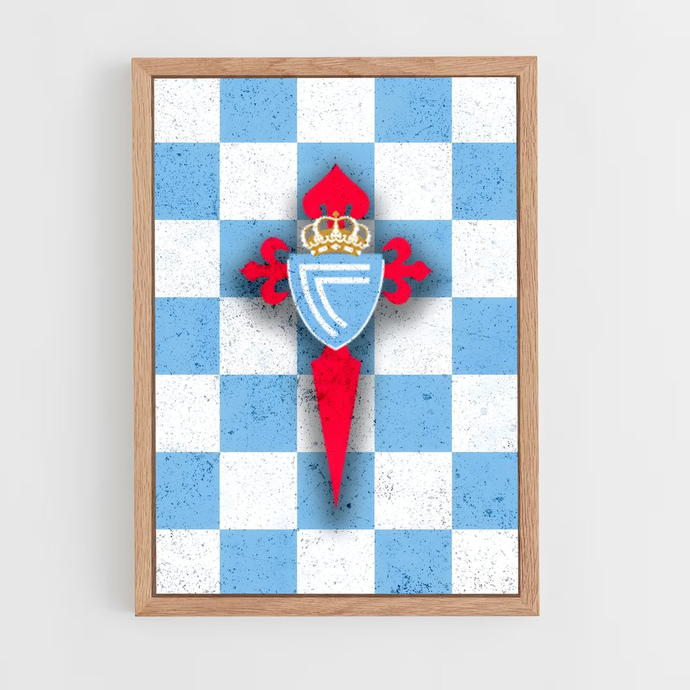 ap-rc celta de vigo-3 cadre Bois clair