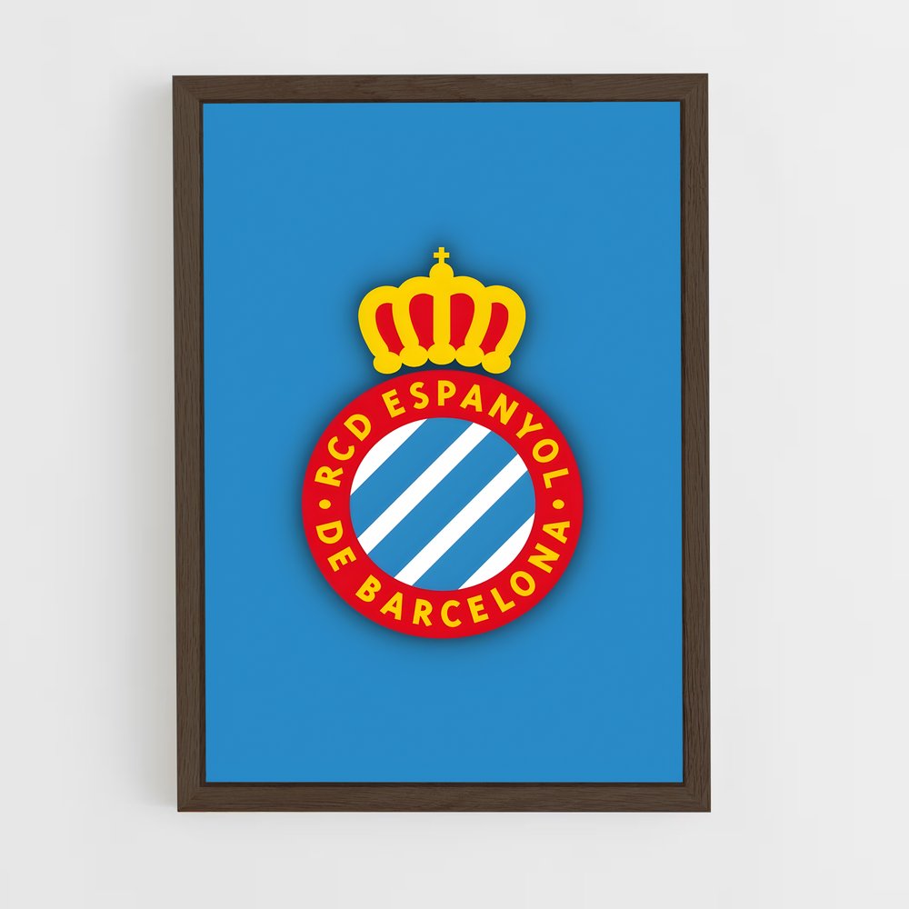 ap-rcd espanyol-11 cadre Bois foncé
